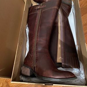 Born Poly riding boots.